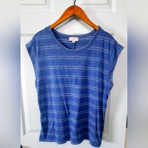 Loft Blue Blouse (L)